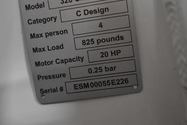 Slide: The Image of East Marine Boats 320 Hypalon Aluminum Rib Inflatable 2026 - 25