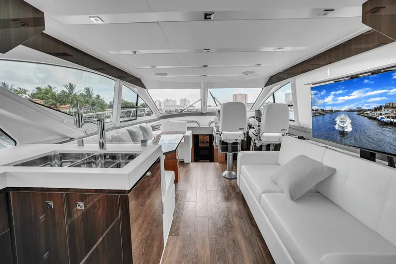 Slide: The Image of Cruisers Yachts 60 Fly 2024 - 25