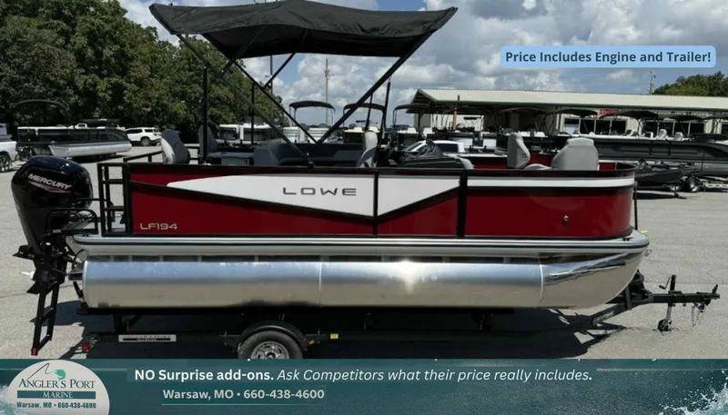 Slide: The Image of Lowe Pontoon LF 194 2026 - 3