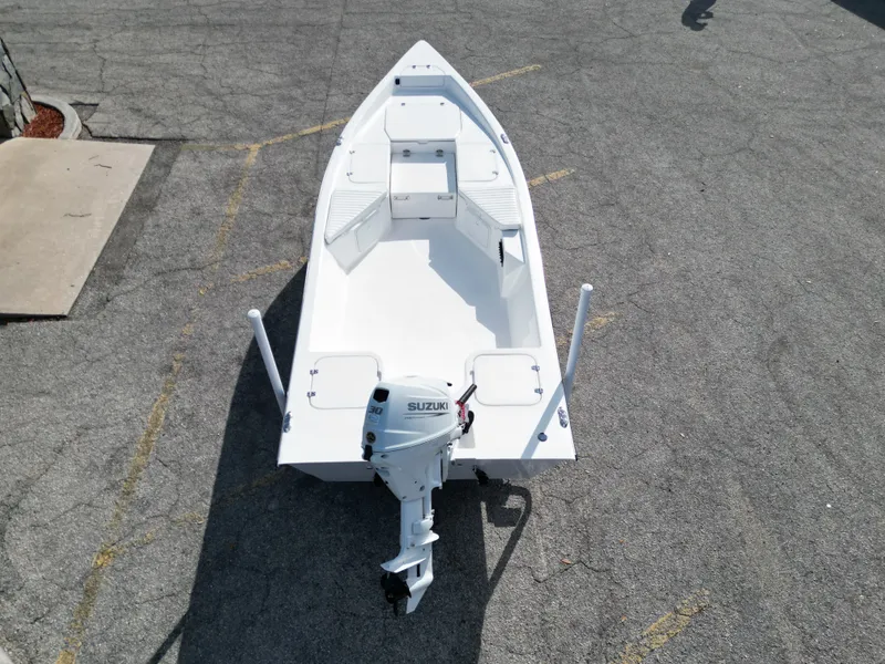 Slide: The Image of Salty Boats Stumpnocker 176 Skiff Tiller Deluxe 2026 - 1