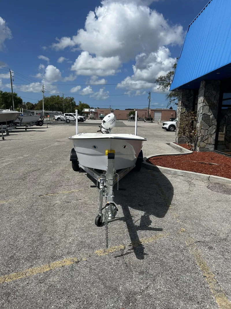 Slide: The Image of Salty Boats Stumpnocker 176 Skiff Tiller Deluxe 2026 - 2