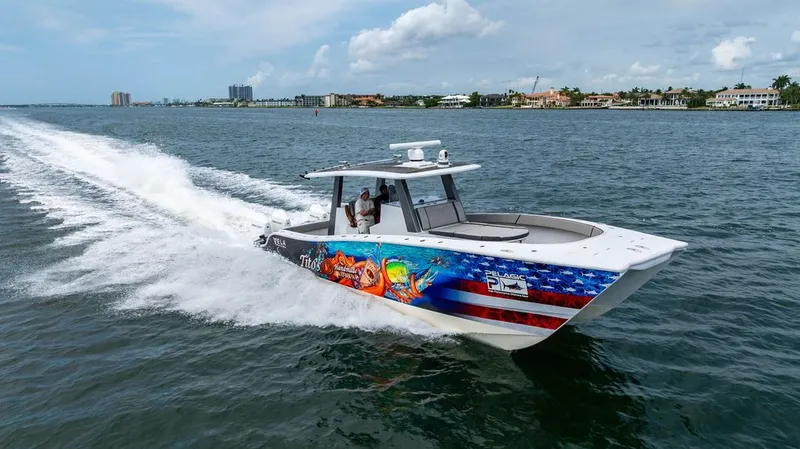 Slide: The Image of Custom 368 Center Console 2021 - 1
