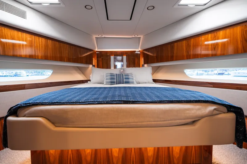Slide: The Image of Riviera 57 Enclosed Flybridge 2023 - 34
