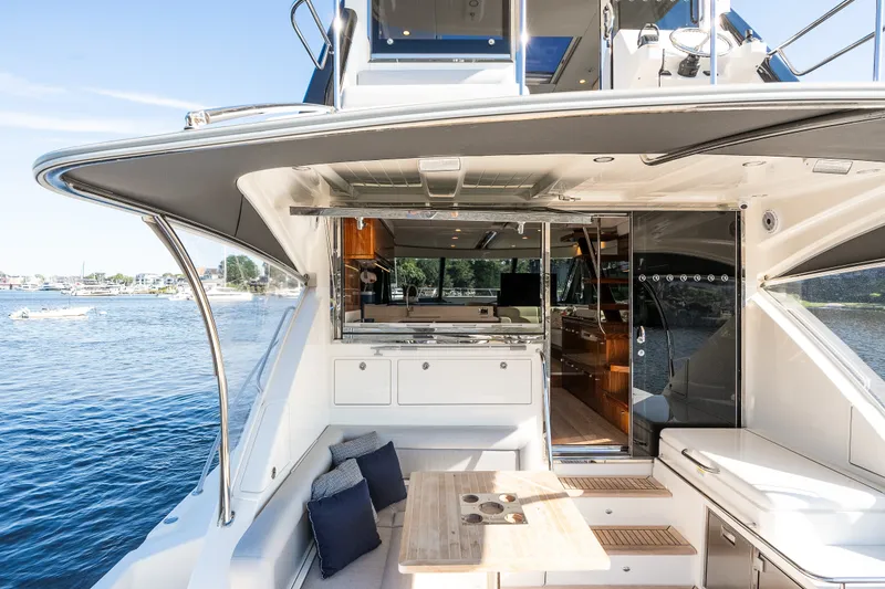 Slide: The Image of Riviera 57 Enclosed Flybridge 2023 - 76