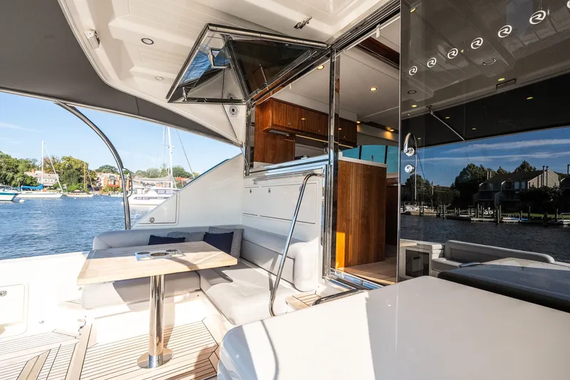 Slide: The Image of Riviera 57 Enclosed Flybridge 2023 - 53