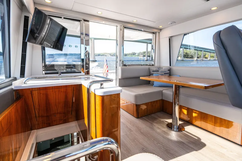Slide: The Image of Riviera 57 Enclosed Flybridge 2023 - 57