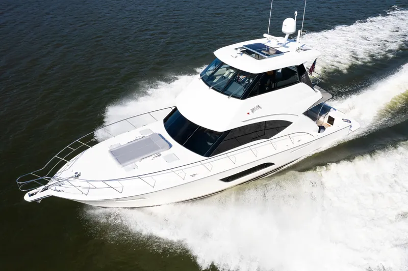 Slide: The Image of Riviera 57 Enclosed Flybridge 2023 - 8