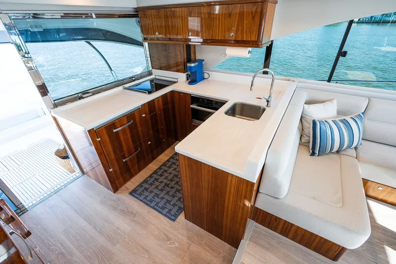 Slide: The Image of Riviera 57 Enclosed Flybridge 2023 - 14