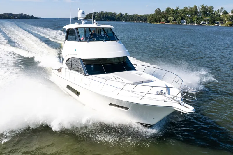 Slide: The Image of Riviera 57 Enclosed Flybridge 2023 - 5