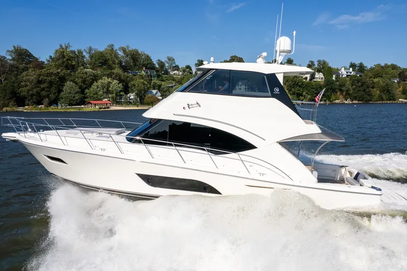 Slide: The Image of Riviera 57 Enclosed Flybridge 2023 - 2