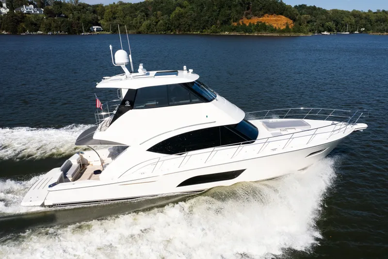 Slide: The Image of Riviera 57 Enclosed Flybridge 2023 - 0