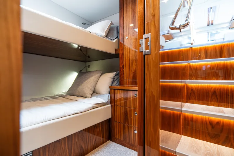 Slide: The Image of Riviera 57 Enclosed Flybridge 2023 - 38