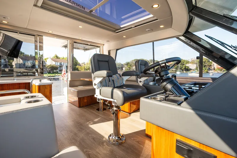 Slide: The Image of Riviera 57 Enclosed Flybridge 2023 - 71