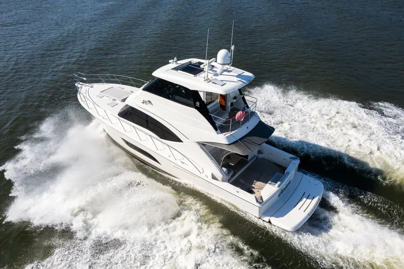 Slide: The Image of Riviera 57 Enclosed Flybridge 2023 - 7