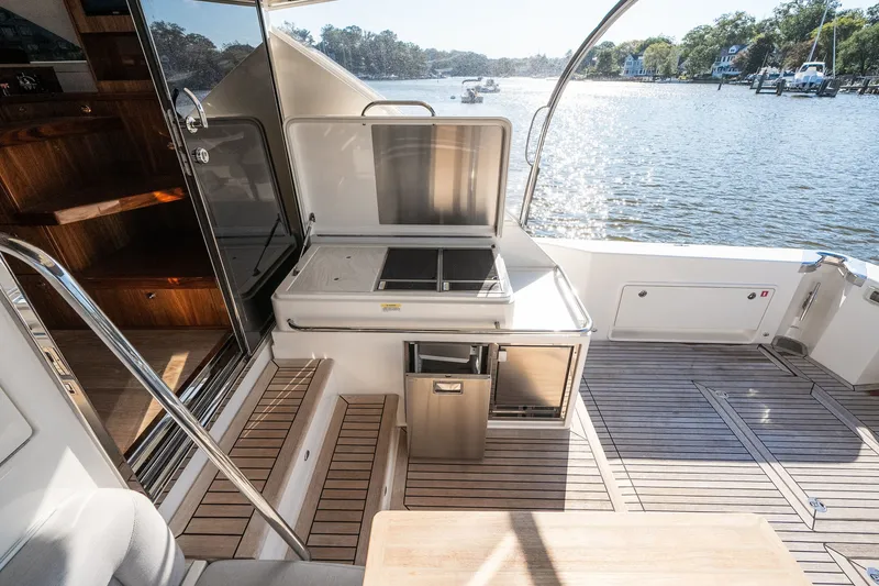 Slide: The Image of Riviera 57 Enclosed Flybridge 2023 - 79