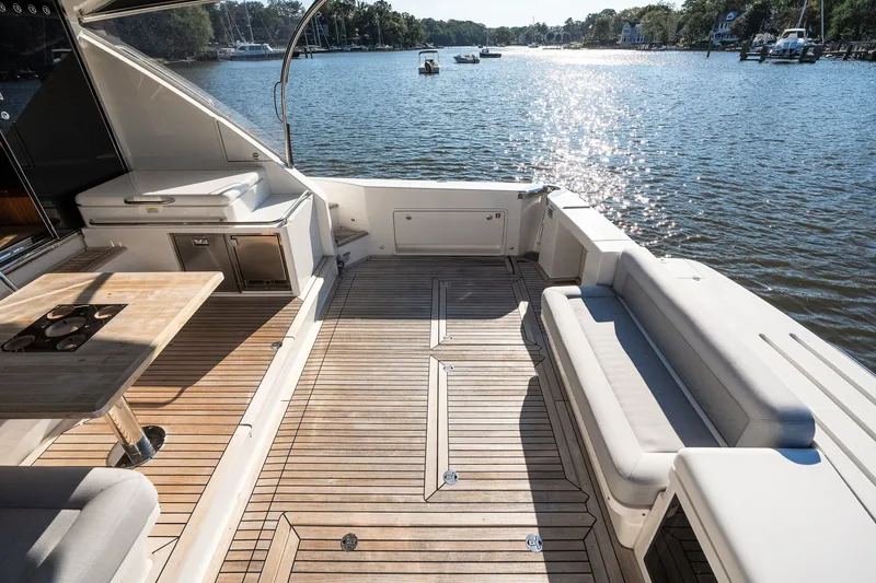 Slide: The Image of Riviera 57 Enclosed Flybridge 2023 - 80