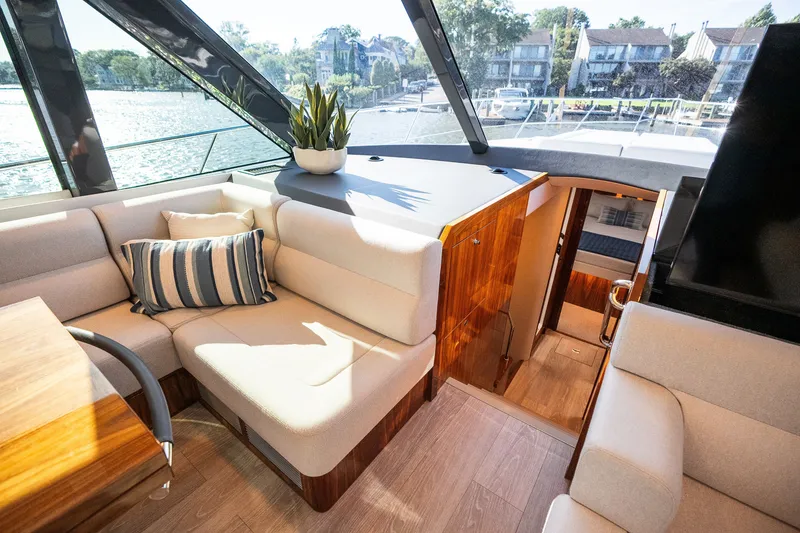 Slide: The Image of Riviera 57 Enclosed Flybridge 2023 - 23