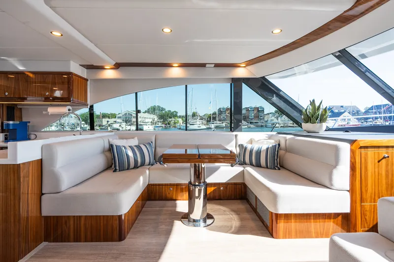 Slide: The Image of Riviera 57 Enclosed Flybridge 2023 - 19