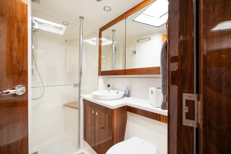Slide: The Image of Riviera 57 Enclosed Flybridge 2023 - 37