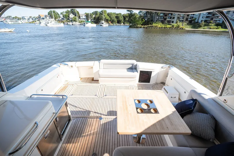 Slide: The Image of Riviera 57 Enclosed Flybridge 2023 - 50