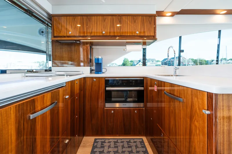 Slide: The Image of Riviera 57 Enclosed Flybridge 2023 - 15