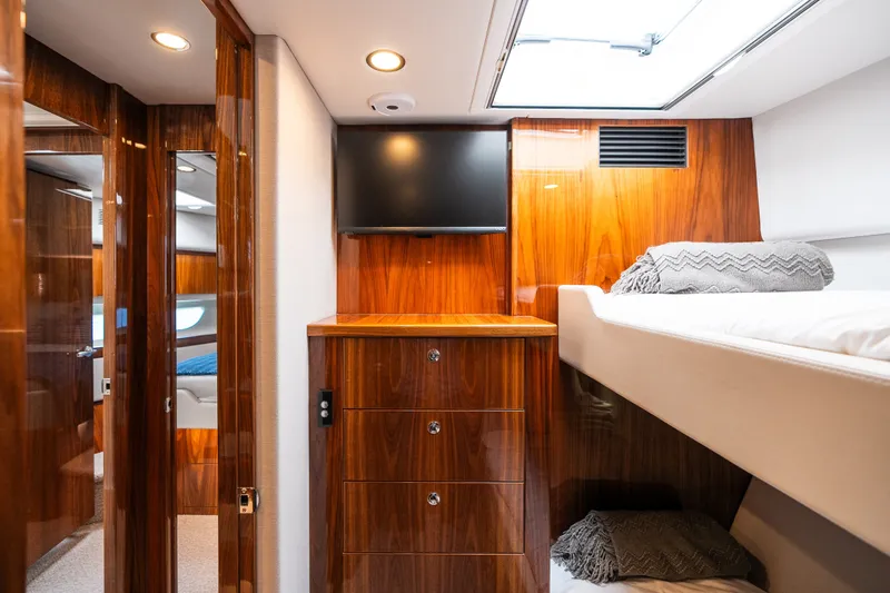 Slide: The Image of Riviera 57 Enclosed Flybridge 2023 - 40