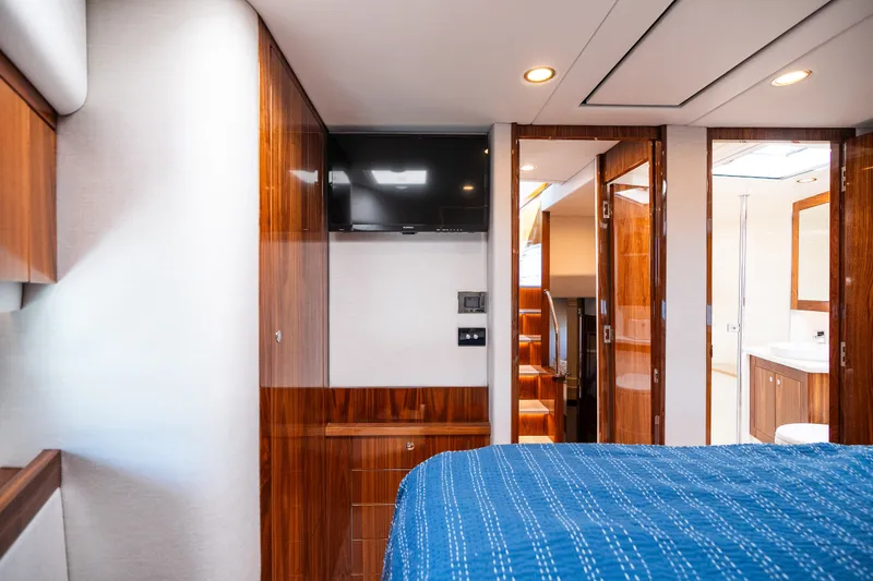 Slide: The Image of Riviera 57 Enclosed Flybridge 2023 - 36