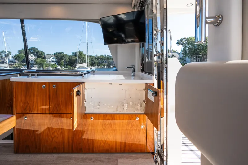 Slide: The Image of Riviera 57 Enclosed Flybridge 2023 - 74