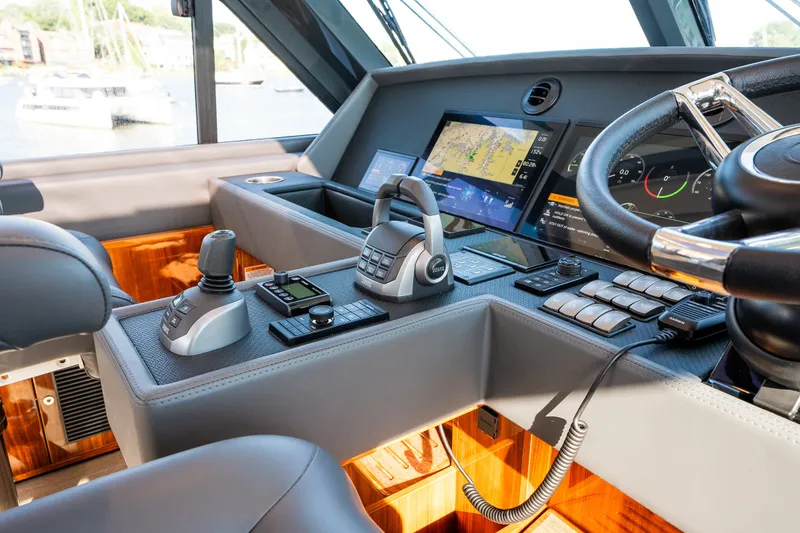 Slide: The Image of Riviera 57 Enclosed Flybridge 2023 - 68