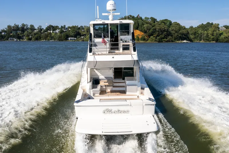 Slide: The Image of Riviera 57 Enclosed Flybridge 2023 - 6