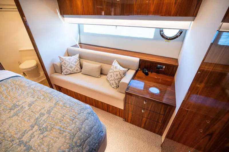 Slide: The Image of Riviera 57 Enclosed Flybridge 2023 - 44