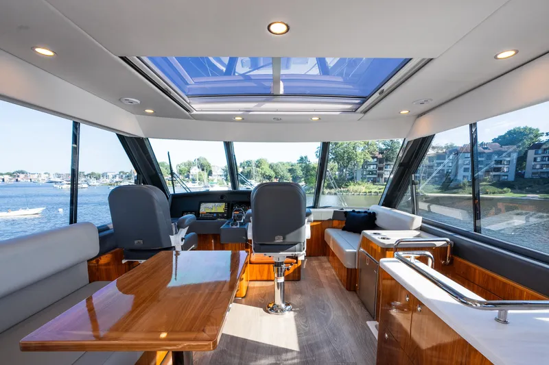 Slide: The Image of Riviera 57 Enclosed Flybridge 2023 - 62