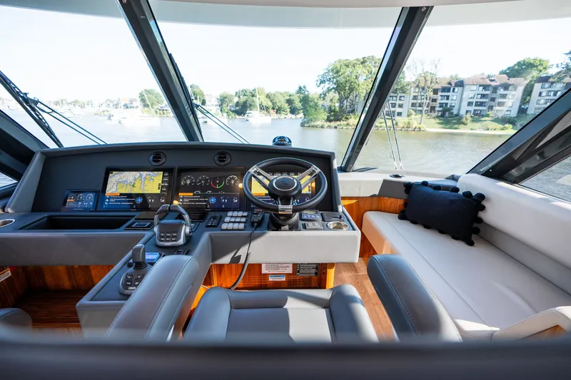 Slide: The Image of Riviera 57 Enclosed Flybridge 2023 - 66