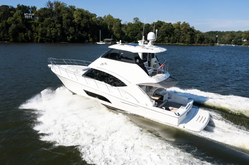 Slide: The Image of Riviera 57 Enclosed Flybridge 2023 - 4