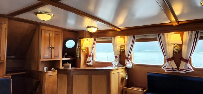 Slide: The Image of Thackwray Custom Pilothouse Motorsailer 1983 - 14