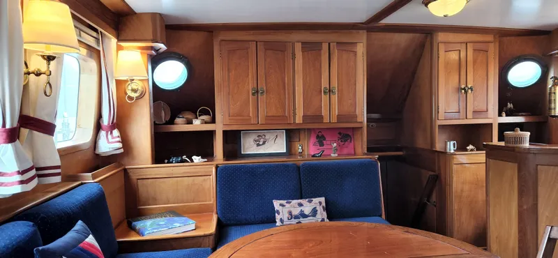 Slide: The Image of Thackwray Custom Pilothouse Motorsailer 1983 - 15