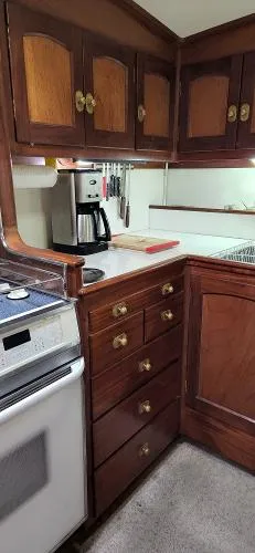 Slide: The Image of Thackwray Custom Pilothouse Motorsailer 1983 - 19