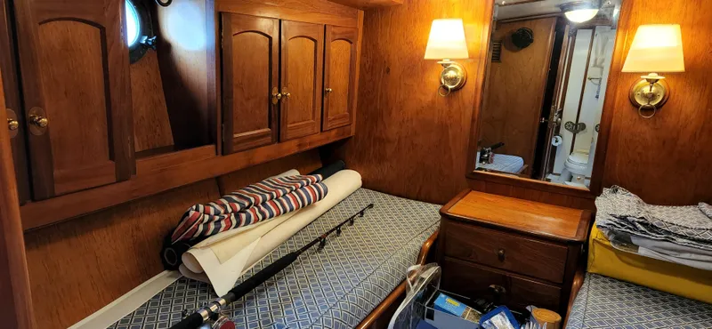 Slide: The Image of Thackwray Custom Pilothouse Motorsailer 1983 - 39