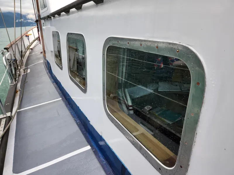 Slide: The Image of Thackwray Custom Pilothouse Motorsailer 1983 - 56