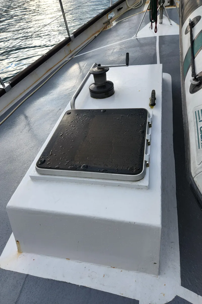 Slide: The Image of Thackwray Custom Pilothouse Motorsailer 1983 - 58