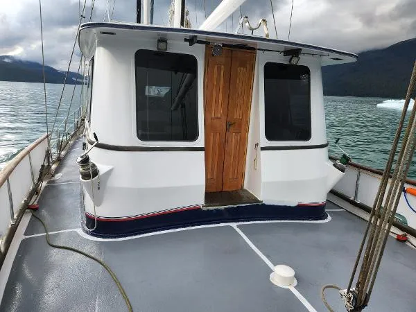 Slide: The Image of Thackwray Custom Pilothouse Motorsailer 1983 - 53