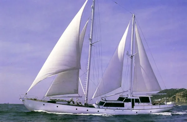 Slide: The Image of Thackwray Custom Pilothouse Motorsailer 1983 - 72