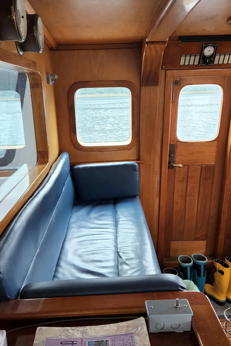 Slide: The Image of Thackwray Custom Pilothouse Motorsailer 1983 - 8