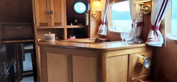 Slide: The Image of Thackwray Custom Pilothouse Motorsailer 1983 - 13