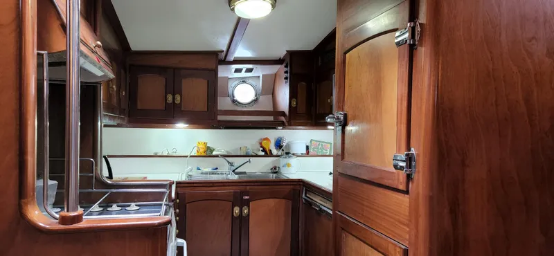 Slide: The Image of Thackwray Custom Pilothouse Motorsailer 1983 - 17