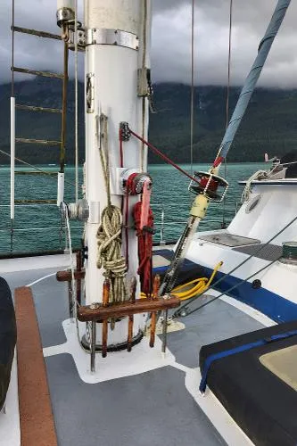 Slide: The Image of Thackwray Custom Pilothouse Motorsailer 1983 - 57