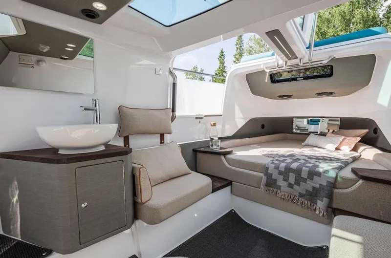 Slide: The Image of Axopar 37 XC Cross Cabin Wet Bar 2023 - 18