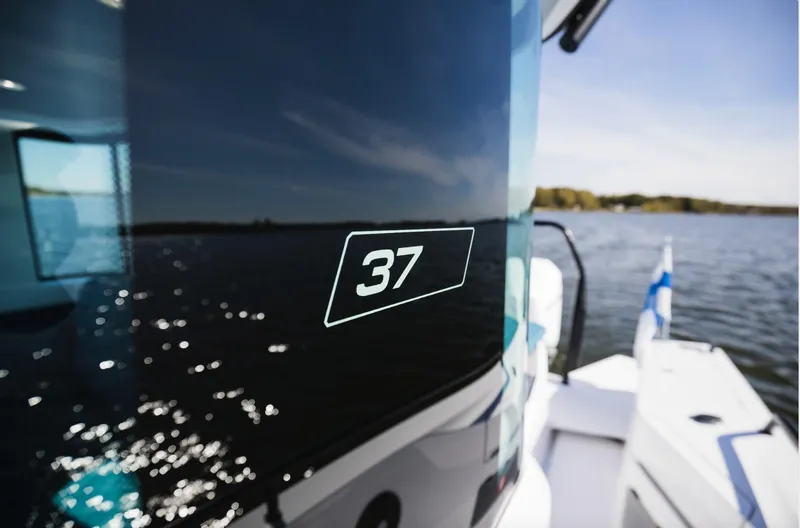 Slide: The Image of Axopar 37 XC Cross Cabin Wet Bar 2023 - 13