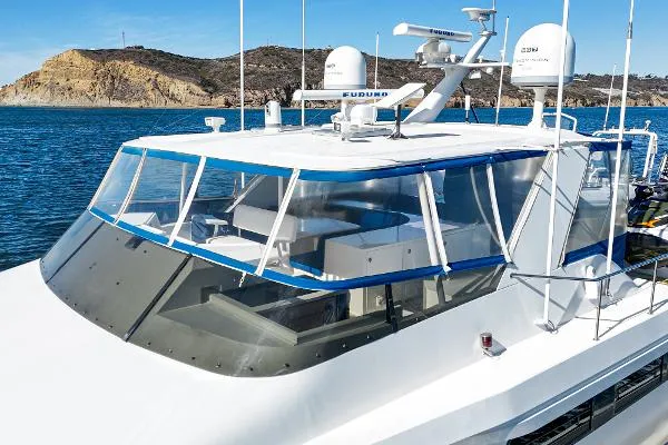 Slide: The Image of Nordlund Cockpit Motor Yacht 1995 - 13
