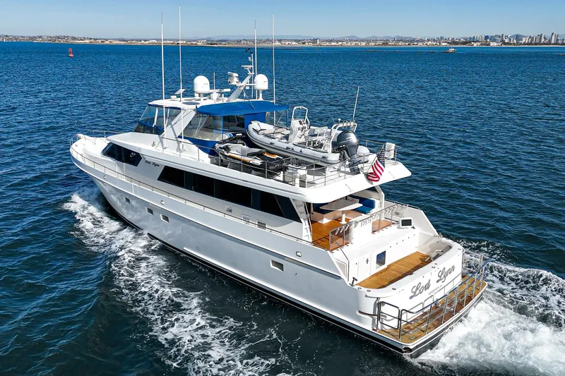 Slide: The Image of Nordlund Cockpit Motor Yacht 1995 - 9